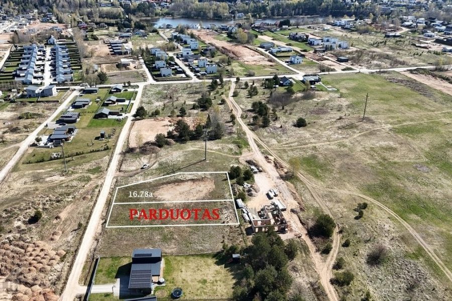 Namų valdos sklypas Vilniaus rajone, Saldenės kaime, Medetkų gatvėje
